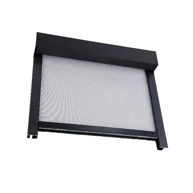 

Waterproof Outdoor Horizontal Electric Zip Track Motorized Roller Blinds