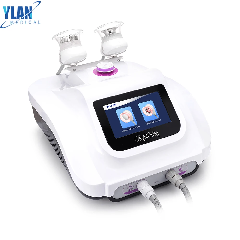 

40k Vacuum Cavitation 3.0 Fat Reduce Storm Vacuum & RF Cellulite Reduce Radio Frequency Skin Care Beauty Salon Machine