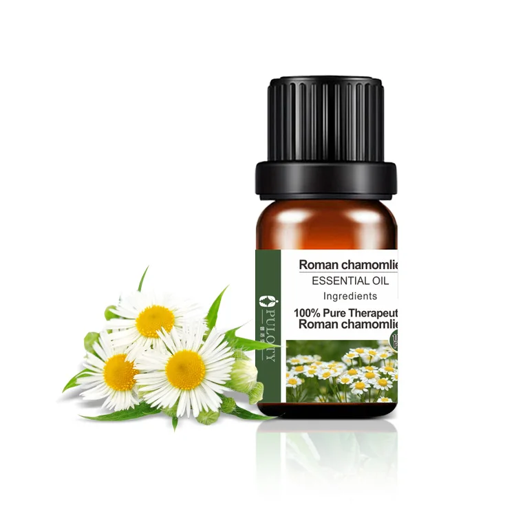 

100% Pure Roman Chamomile Essential Oil Aromatherapy Blue Chamomile Oil
