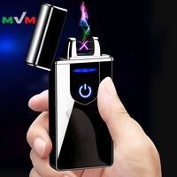 

MLT240 Custom lighter USB Arc Flameless Plasma Lighter Electric Cigarette Lighter For Gift