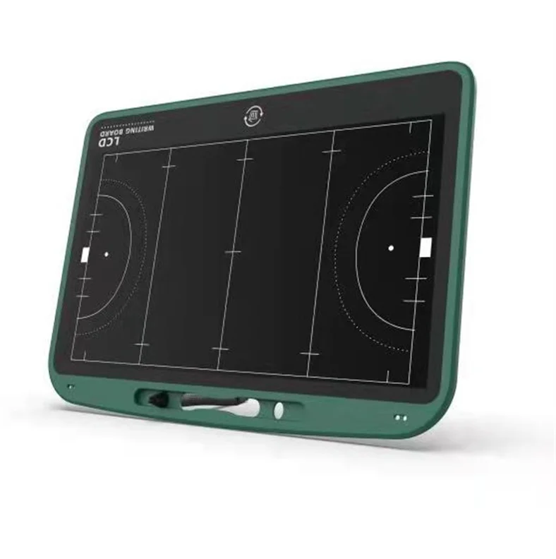 

Portable Coaching Board Futsal Soccer Tactical plate field basketball team Harlem Globetrotters Tactic Coaching Board, Black/ blue/ green/ green