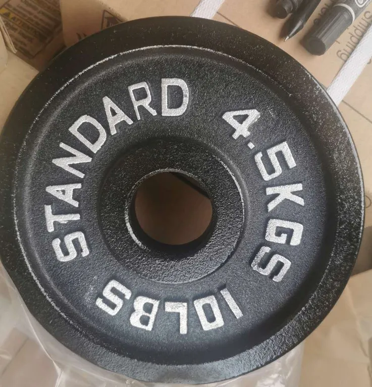 

Weightlifting 2.5lb - 45lb cast iron weight plate Pairs Powerlifting