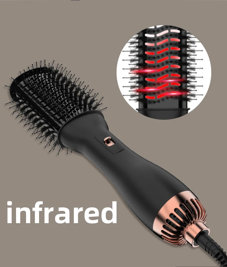 

Best Seller Hair Dryer Volumizer Infrared Hot Air Brush Ionic Hair Dryer