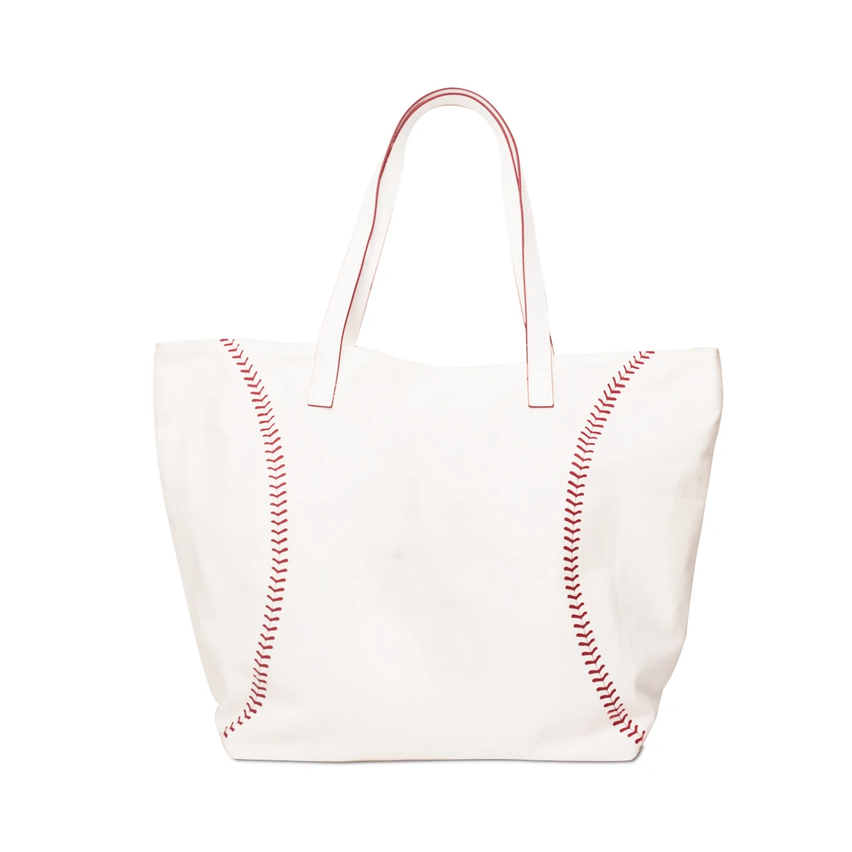 

Wholesale Custom Monogram Large Purse Softball Baseball Design Tote Bag Sports Shopping Travel Leisure Handbag for Women