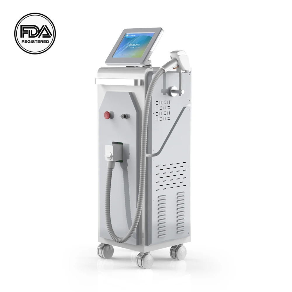 

2020 hot sales 755 808 1064 three wavelength diode laser hair removal machine for salon