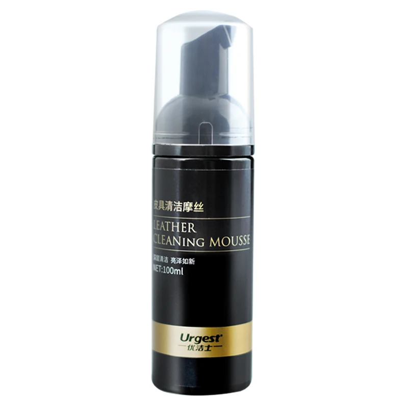 

Foam leather cleaner mousse polish clean leather shoe bag sofa cleaner