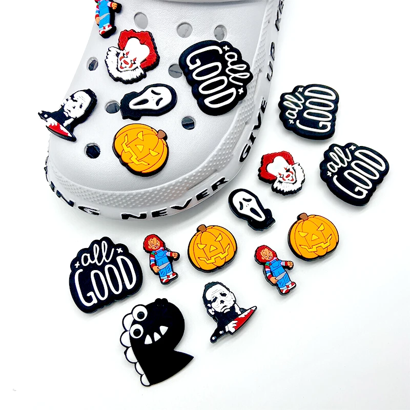 

Custom Logo Clog Flower 3d Anime Custom Decoration Halloween Pvc Designer Croc Shoes Charms, Custom color