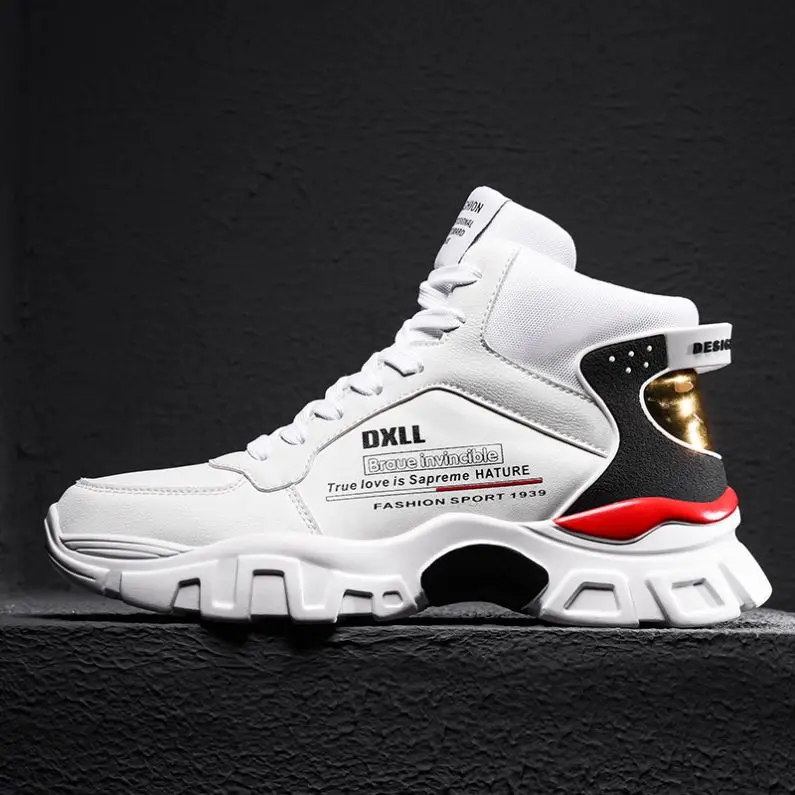 

Fashion Style European 2021 New Student Leisure Walking Running Shoes British Korean Men Casual Sneakers, Optional