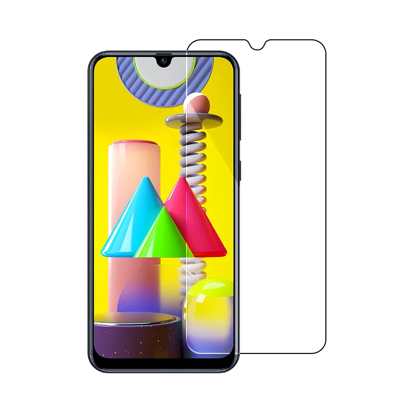 

Anti scratch Tempered Glass Screen Protector For Samsung M31