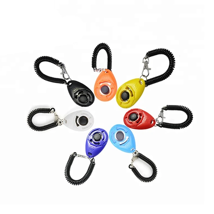 Amazon Hot Selling Dog Training Clicker with Logo , Custom I-Click Dog Training Clicker Pet Trainer Clicker for Dog