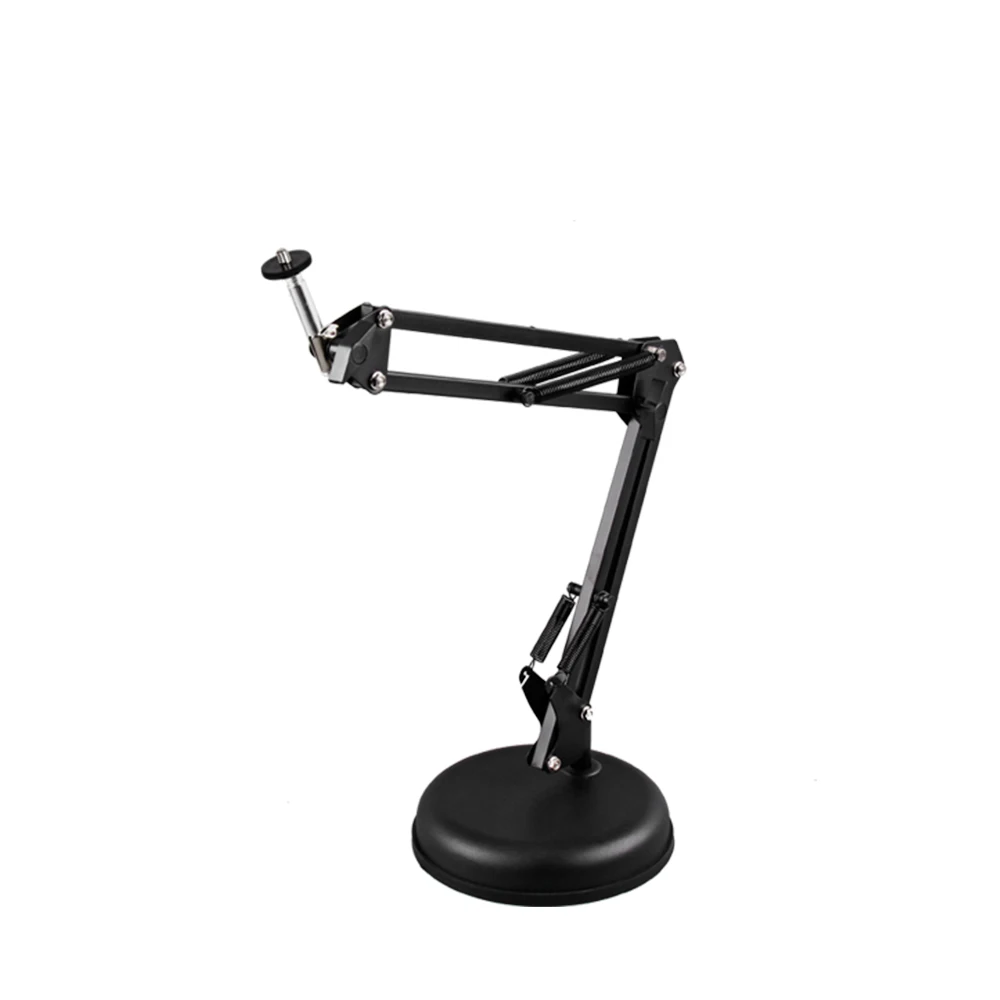 

Professional desktop Cantilever bracket microphone stand 1/4 Video camera holder, Black