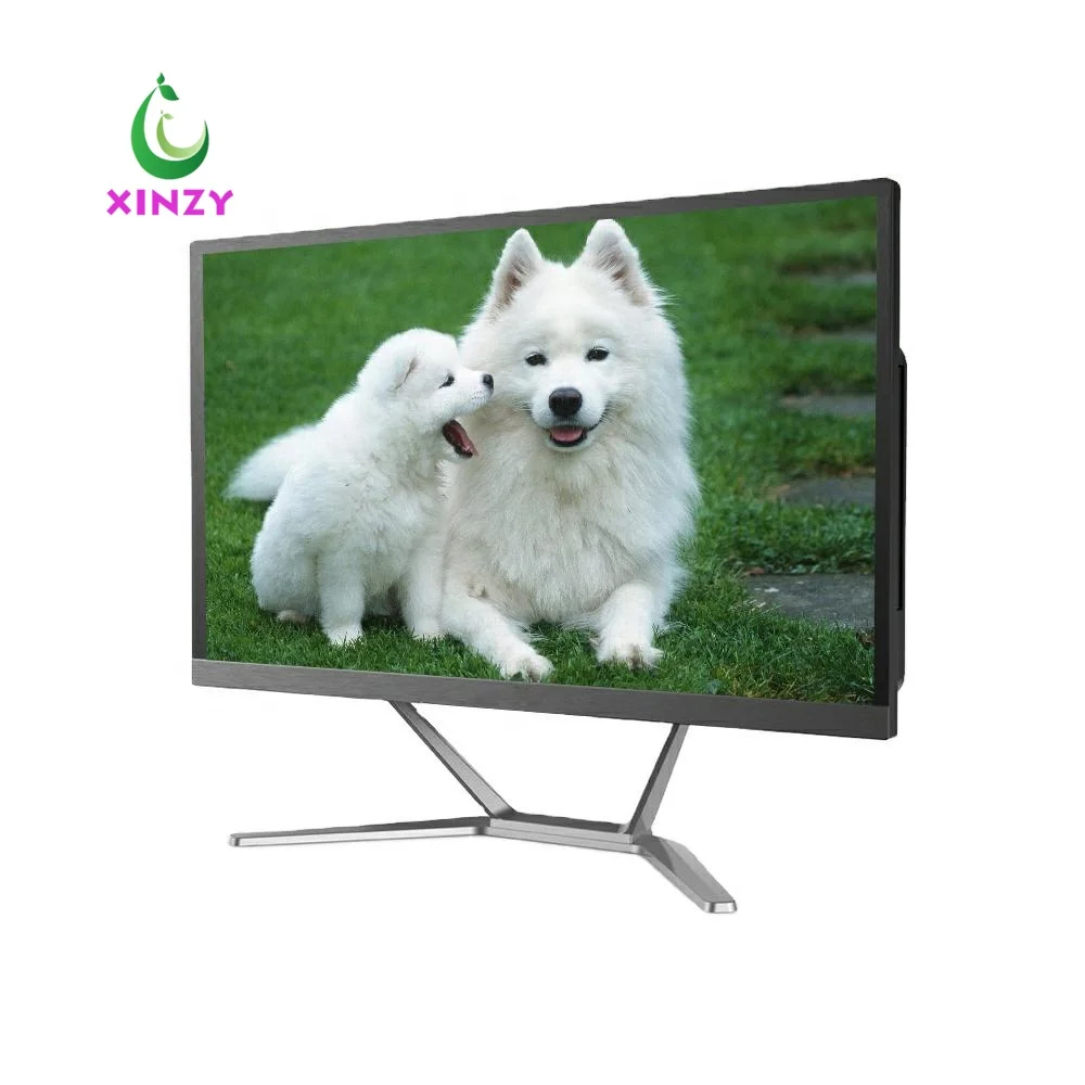 

XINZY desktop 24inch thin screen 4/8GB RAM memory 120/240GB ssd storage WiFi 2.4GHz DDR3 aio pc