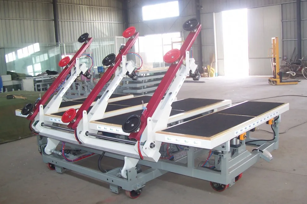 New Design Big Size 3.8*2.6m Laminated Glass Cutting Machine With Automatic Loading Table