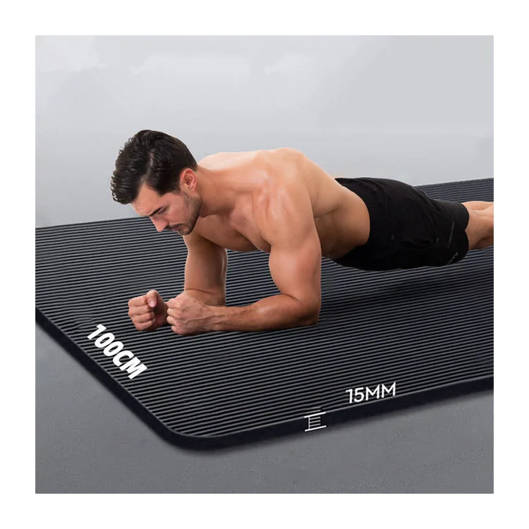 

Eco-friendly Sustainable Comfort Gym Anti-tear Exercise Friendly Fitness Custom Printed Non Slip Yoga Mat With Strap, Any color is available