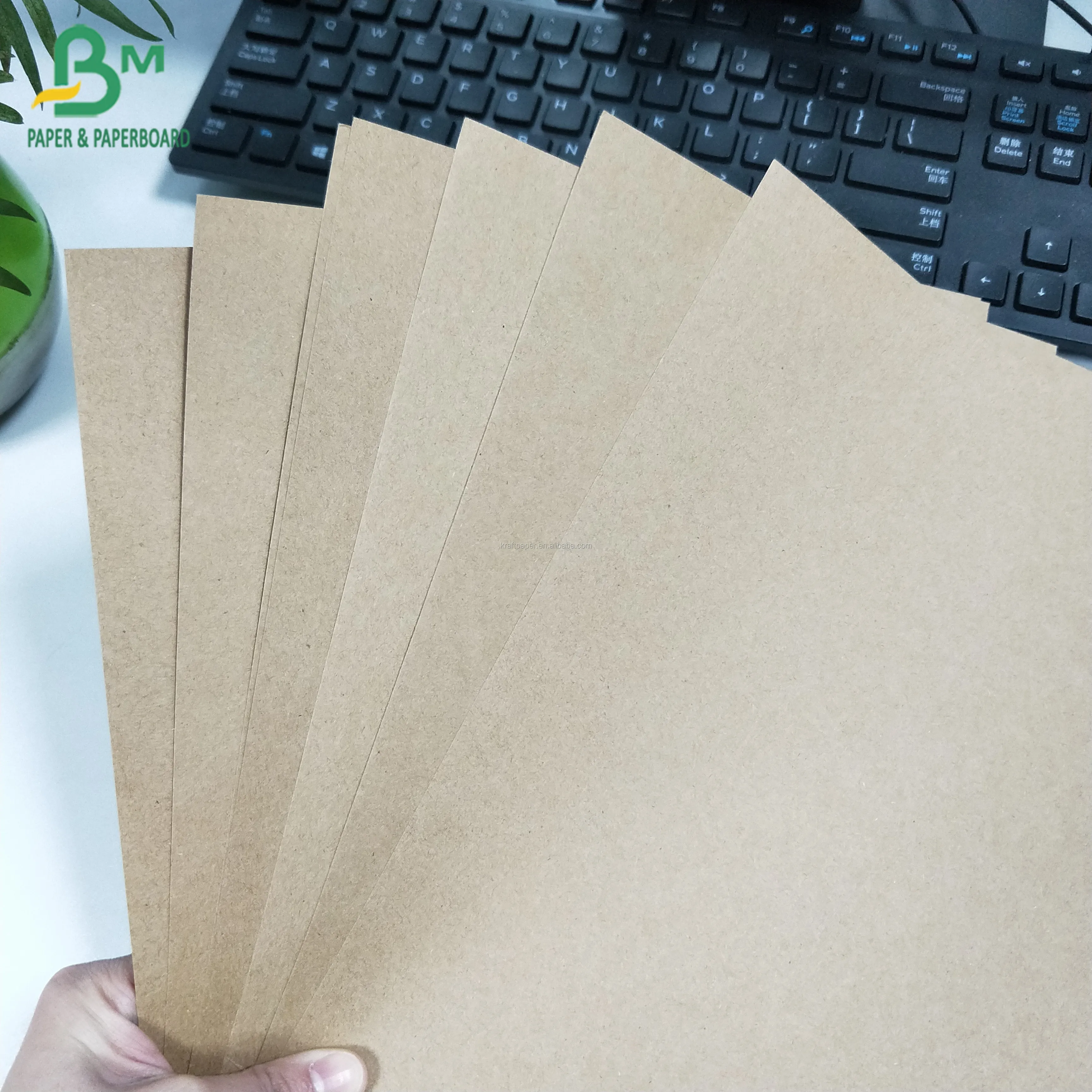 100g / 120g Fluting Recycled Kraft Paper Medium For Making Carton Buy