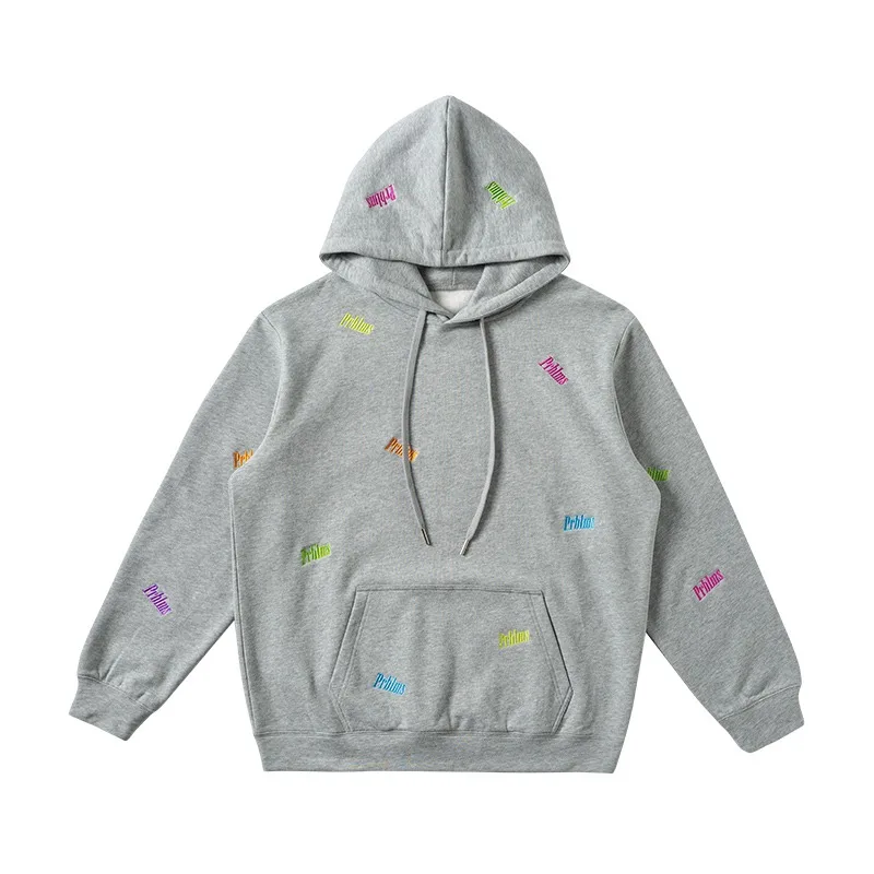 

OEM High Quality 100% Cotton Fleece Dropped Shoulder Long Sleeve Men's Hoodie Customized Printed Oversize Pullover Sweatshirts, Customized color