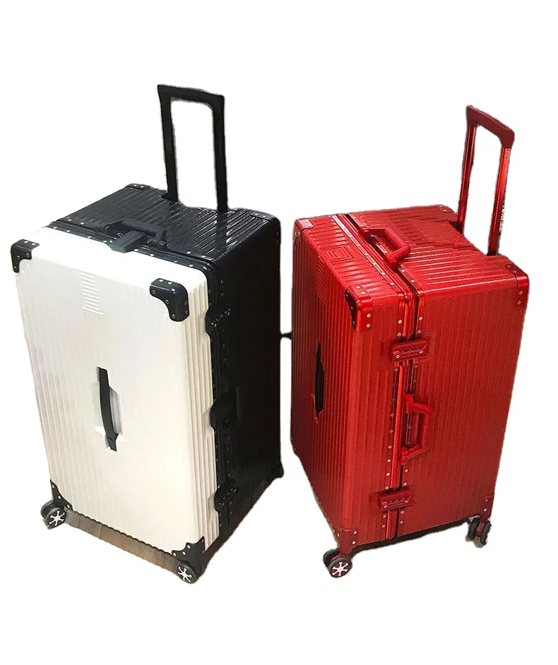 

suitcase women's universal wheel large capacity password suitcase 32 inch one piece