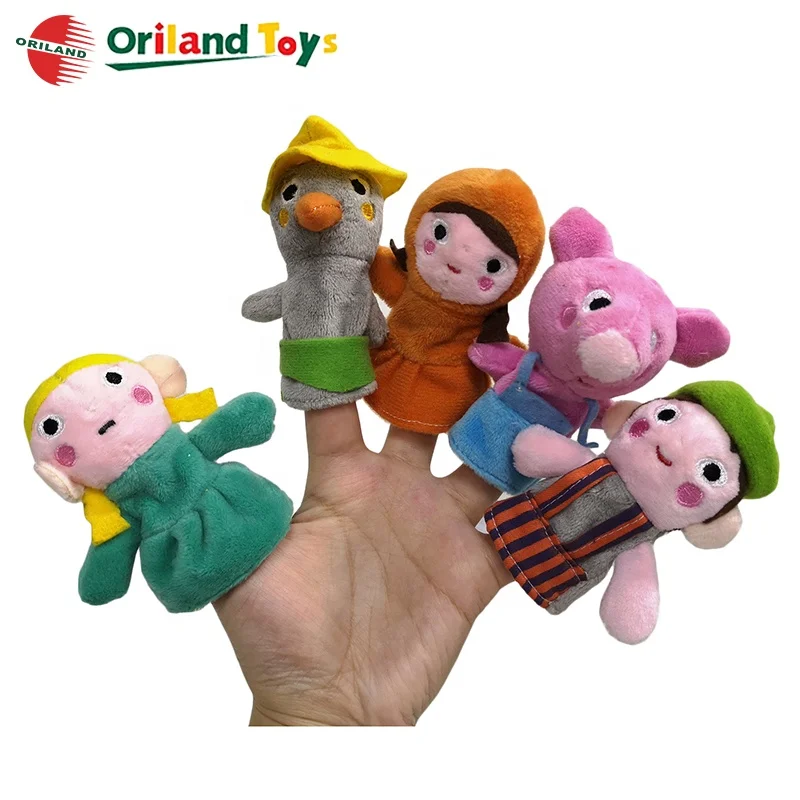 glove and finger puppets