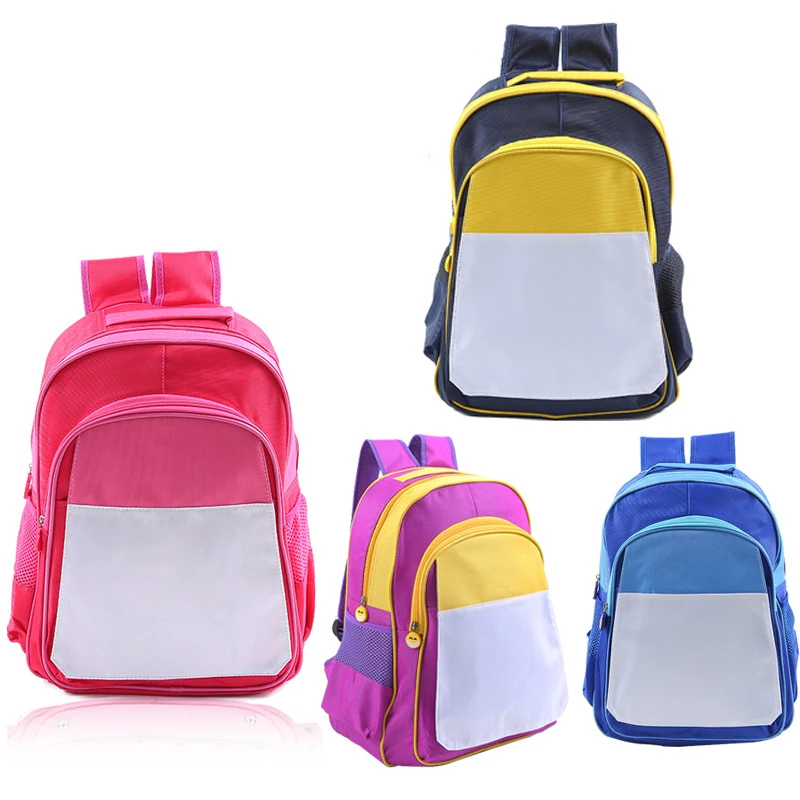 

wholesale Sublimation Blank Large Capacity Children Schoolbag Kindergarten Book Bag Sublimation Backpack Small Boys And Girls