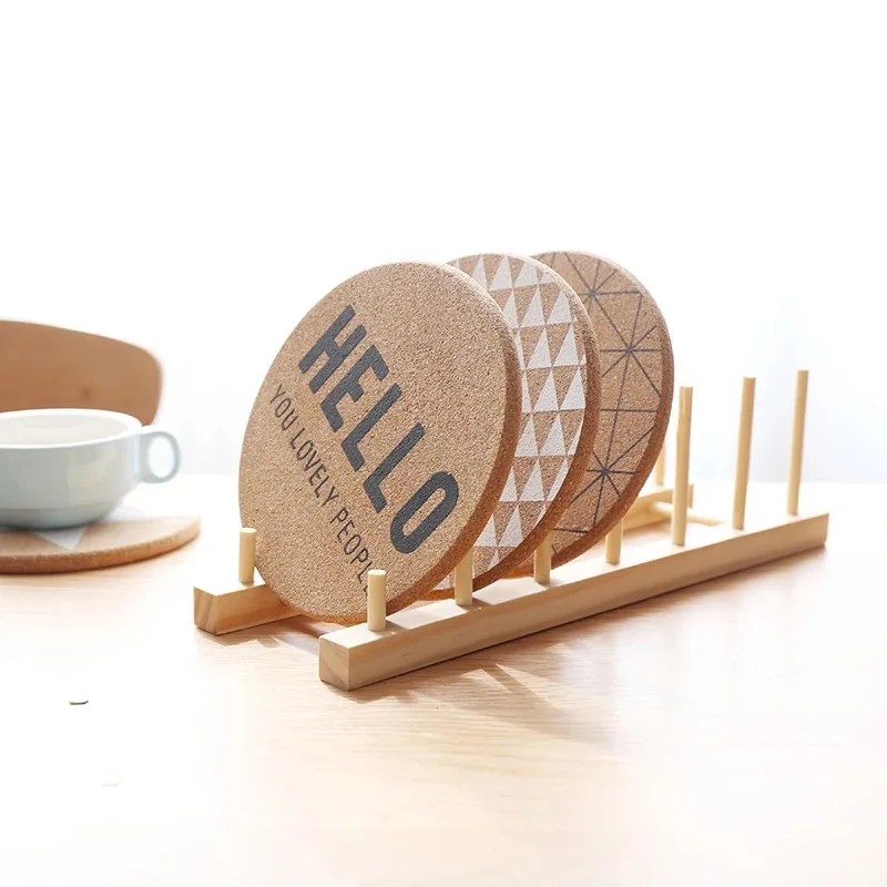 

Coffee Cup Colorful Custom Cheap Korean European Canadian American African Water Absorbable Ceramic Ceram Cartoon Cork Coaster, Cmyk or custom