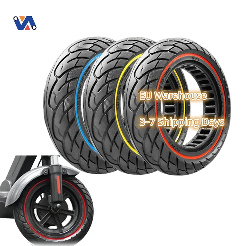 

New Image 10x2.5 Solid Tire Wheel For Max G30 Electric Scooter 10 Inch 60/70-6.5 Replace Tyre Mobility Scooter Solid Tire