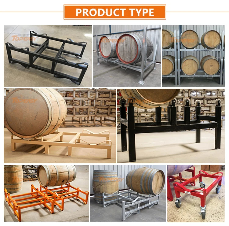 Custom Stacking Steel Barrel Racks Oil Drum Storage Rack - Buy Oil Drum ...