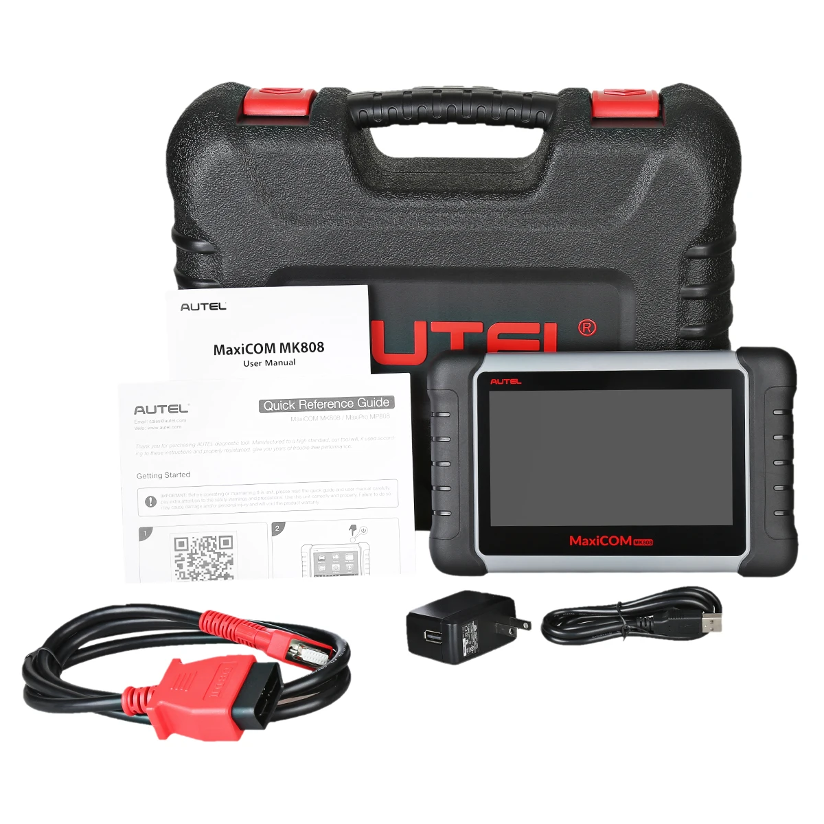 

Best selling Autel MaxiCOM MK808 mk 808 obd2 diagnostic cars scanner tool with all system