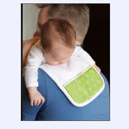 

High Quality Multifunctional Baby Burp Cloths Feeding Hand-made Cotton Infant Bib