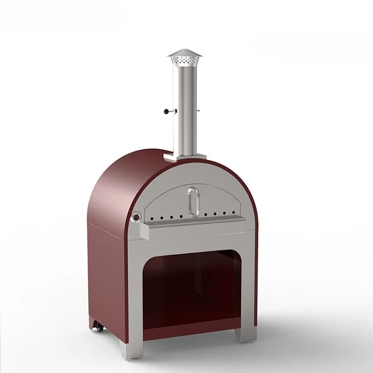 

Outdoor Freestanding Moveable Multifunction Wood Pellet Pizza Oven