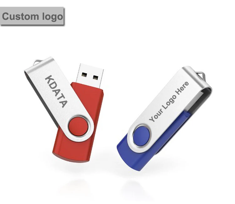 Rotate Metal Gift USB Flash Drives Bulk Cheap Swivel 1GB Corporate - ANKUX.COM