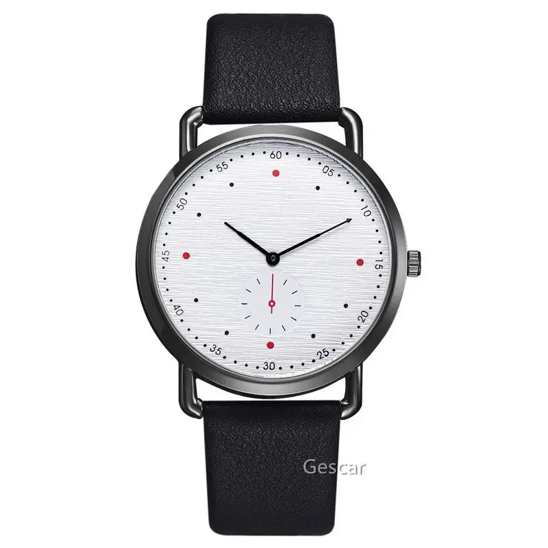 

Fashion Casual Watch Leather Strap Women And Men Quartz Wristwatch New Arrival Simple Design Business Wrist Watch