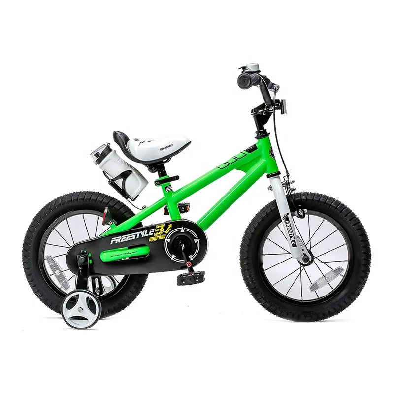 

In Stock 12-18inch Kids bicycle with Training Wheels Kickstand Kids' bike for 3 4 5 7 9 Years Boys Girls, Blue red white pink green orange