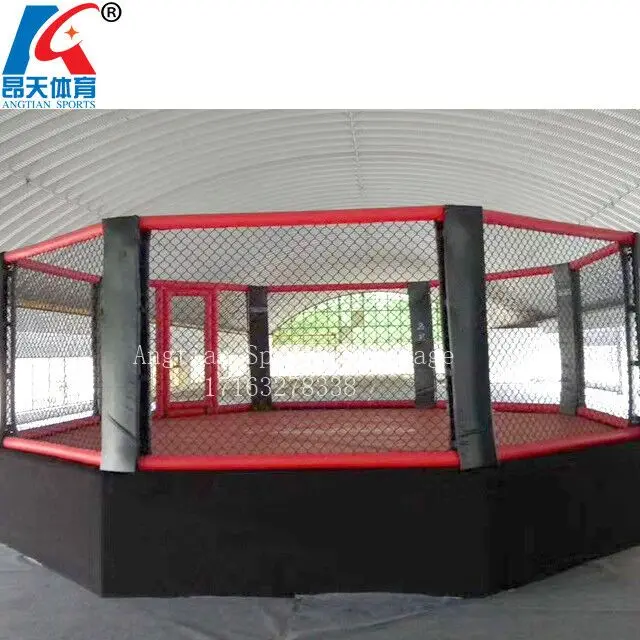 

mma cage octagon boxing ring floor fighting cages mma wall mat sale, Customized color