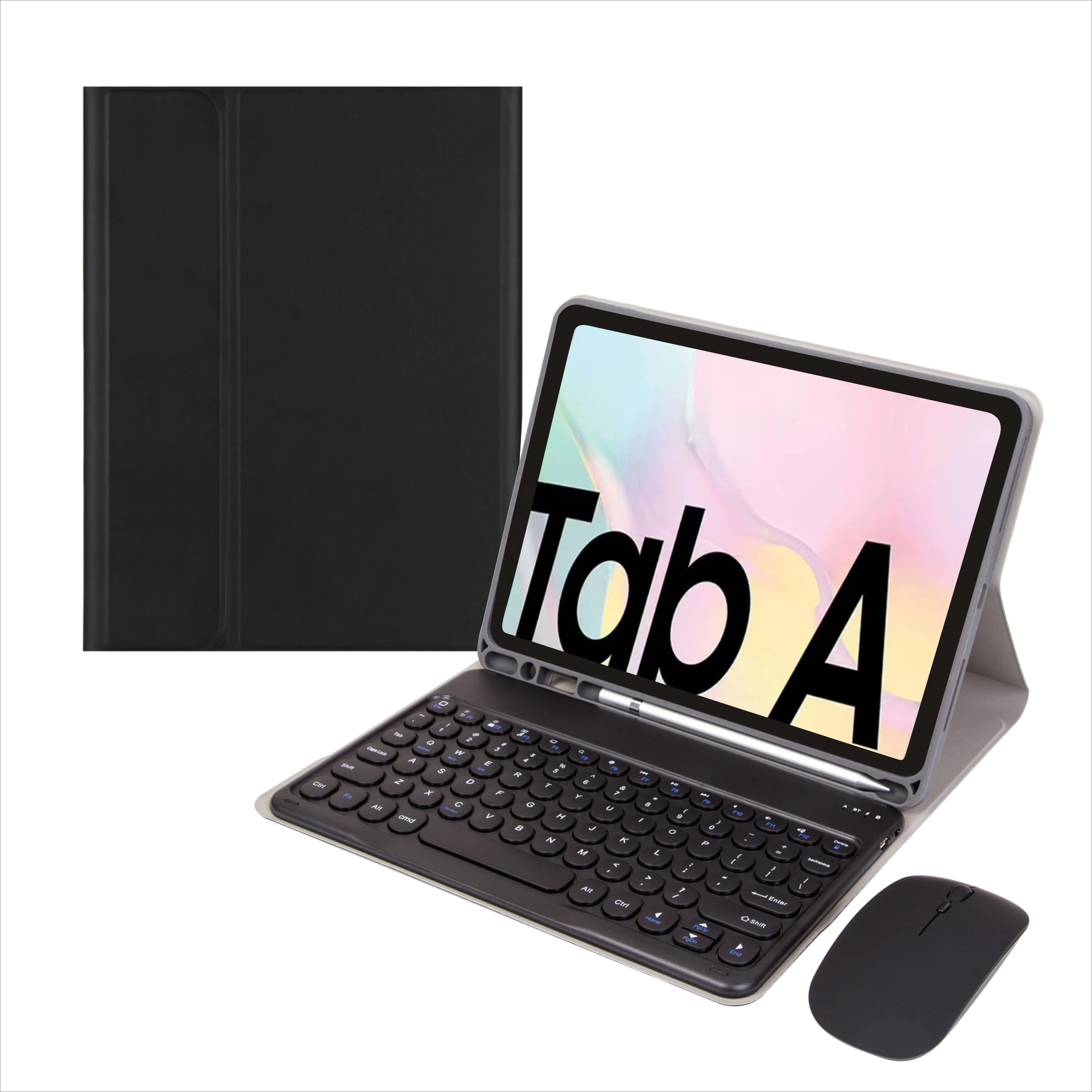 

For Galaxy Tab A7 10.4-inch Wireless Keyboard Case T500 Keyboard Holder with pen slot