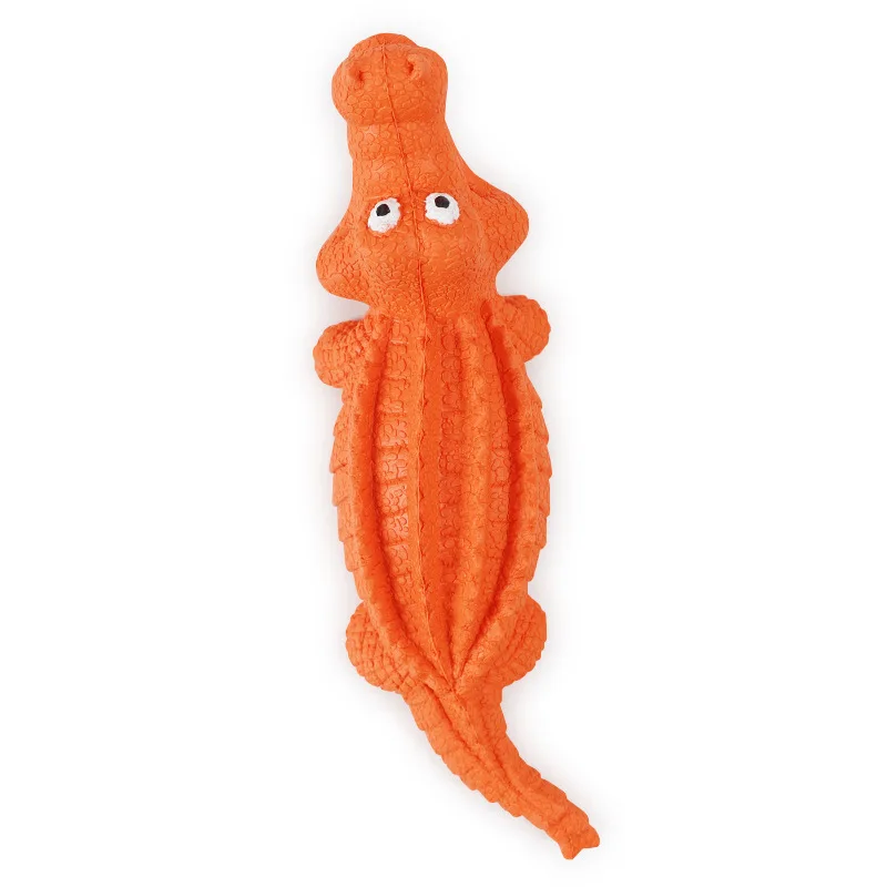 

Wholesale Hot-selling Cute Interactive Squeaky Durable Animals Natural Tpr Dog Pet, Blue/orange