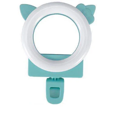 

New Portable Clip Mobile Phone Selfie Ring Light Lens Beauty Fill Light Lamp USB Charging For Cell Phone Smartphone Live