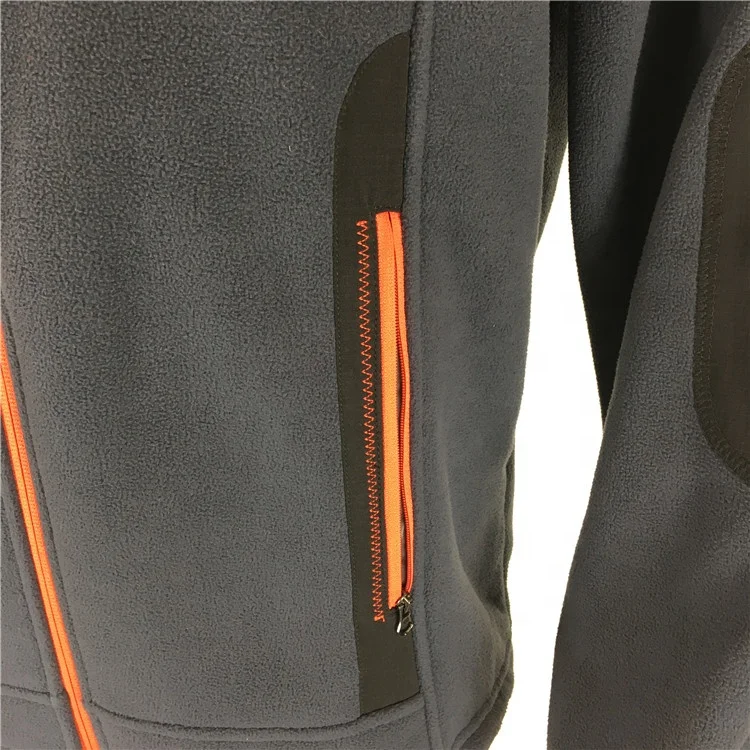 
Custom High Quality Outdoor Work Uniform Fur Fleece Jacket With Logo 