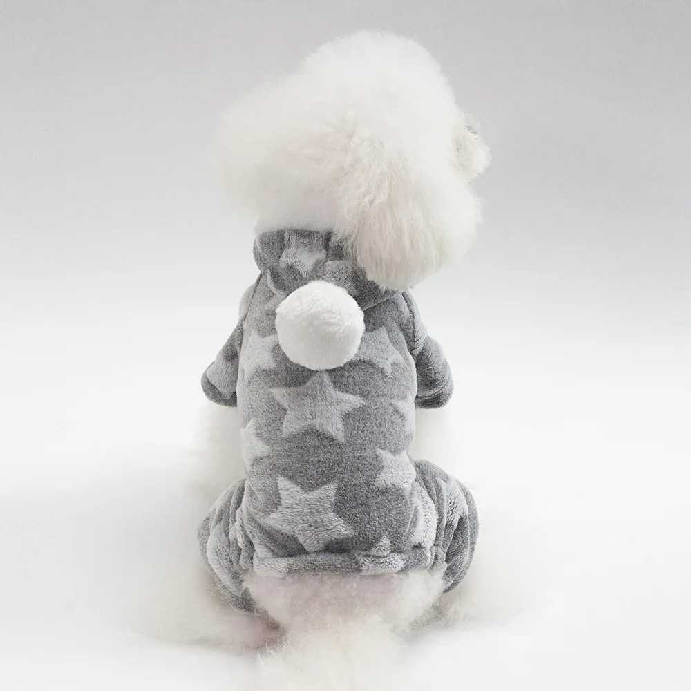 

Wholesale High Quality Designer Pet Clothes Coat Fashion Fleece Pajamas Dog Clothes Custom, As picture