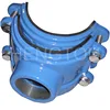 ductile iron pipe fitting hdpe pipe tapping saddle clamp price