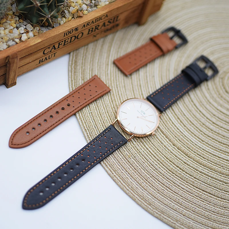 

fastrack reflex 2.0 strap for cerruti split leather watch band, Optional