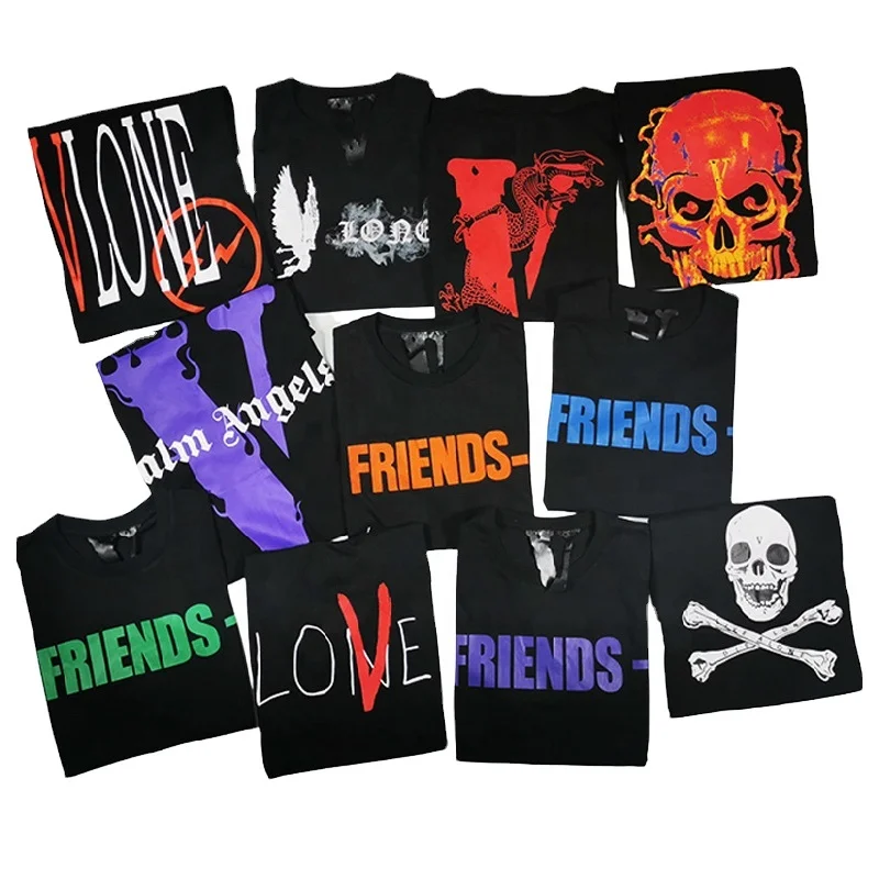 

Wholesale Men 100% cotton T-shirt Off friends shirts palms angel t-shirt