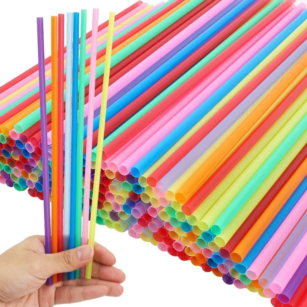 

10.3 Inch Disposable Color Drinking Straws Plastic Straws, Customized color