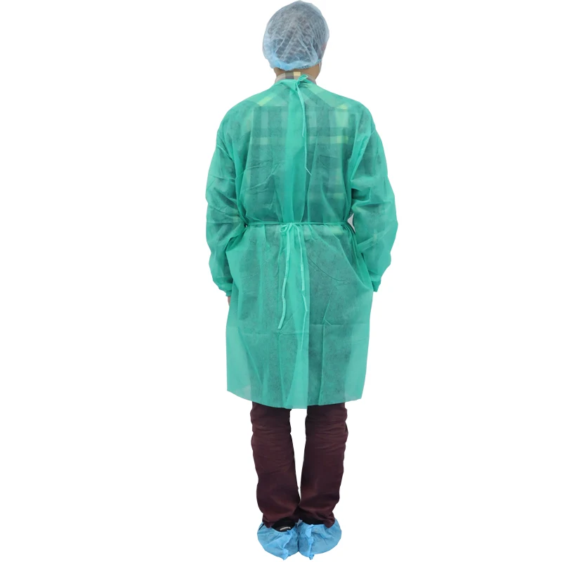 Cheap Non-Woven Green Aami Level 1 Isolation Gown Medium Xiantao Tnt Surgical Medical Disposable Isolation Gown - KingCare | KingCare.net