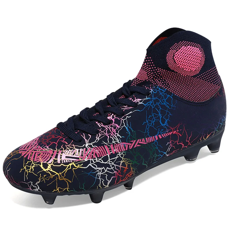 

Wholesale Boy's Athletic Soccer Cleats Football Boots Shoes Men's Outdoor/Indoor Comfortable Sports Football Shoes