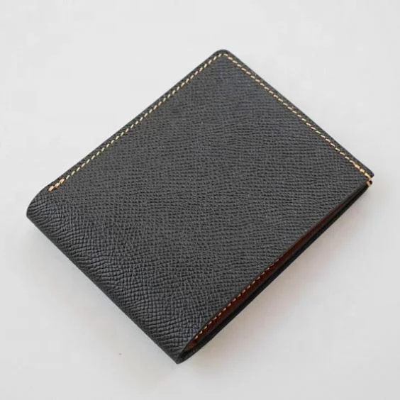 2020 luxury brand men's short slim 100% genuine leather wallet rfid card cash small luxury travel billfold wallet for man clutch
