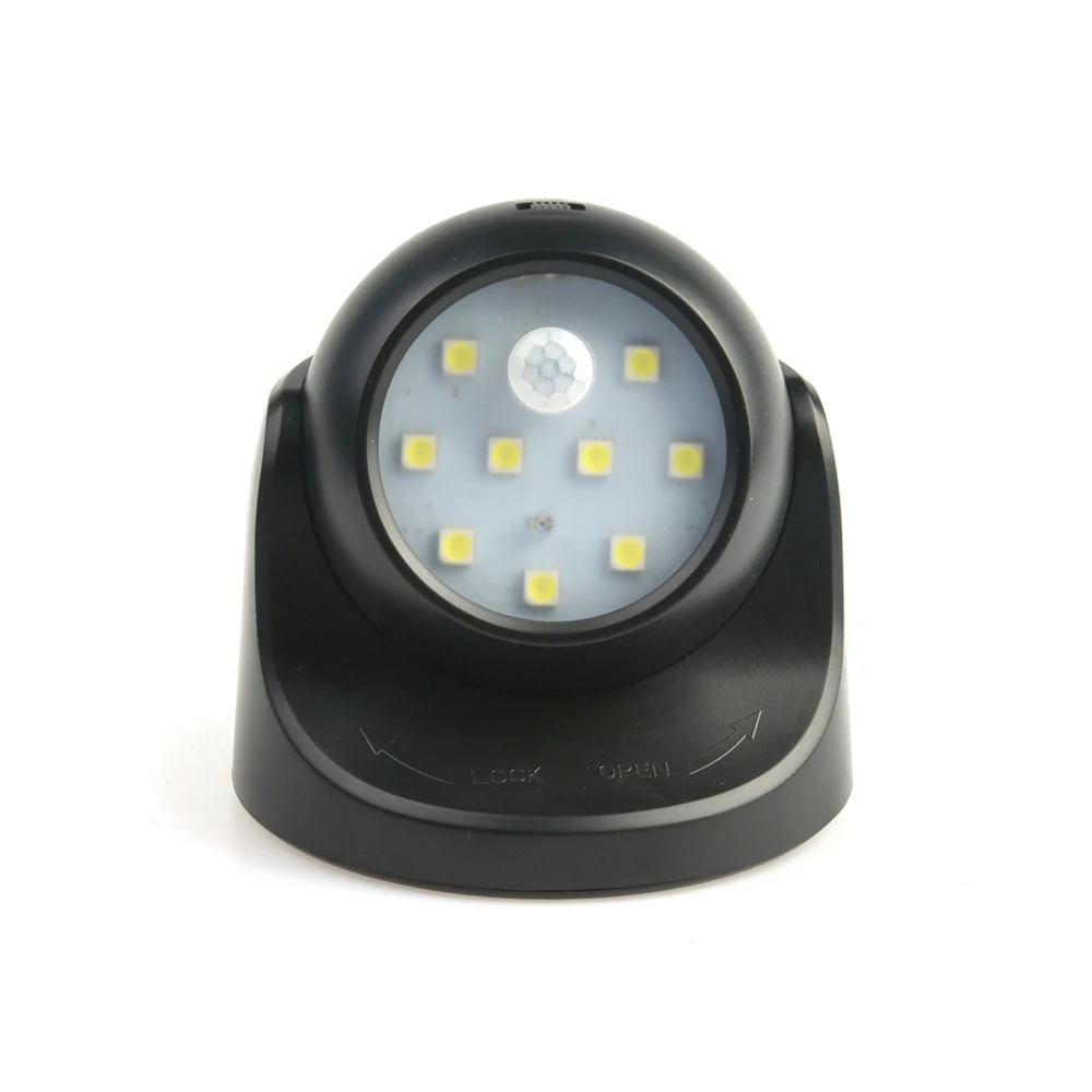 Outdoor Induction Battery Operated Wireless Battery Motion Sensor Light 9 SMD LED Motion Sensor Night Lamp