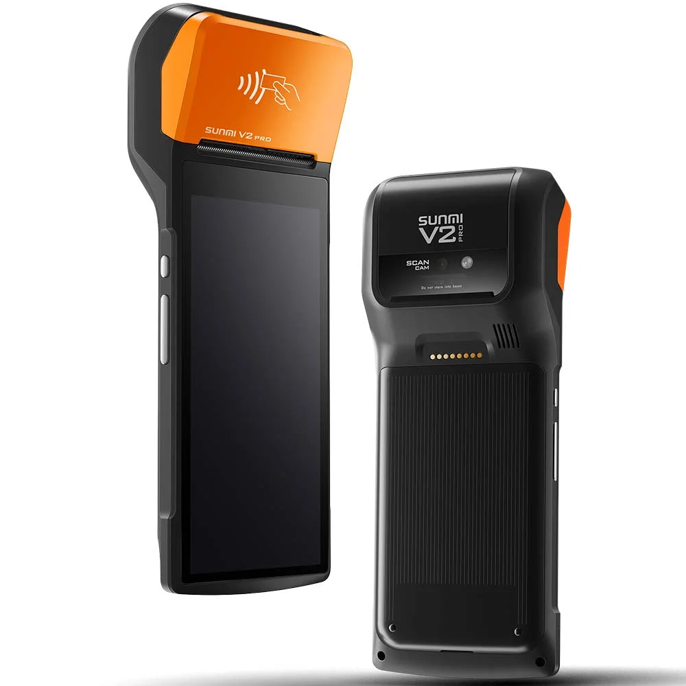 
Sunmi V2 pro Handheld Android Pos system Terminal with Touch Screen 4G WIFI NFC built-in Printer 