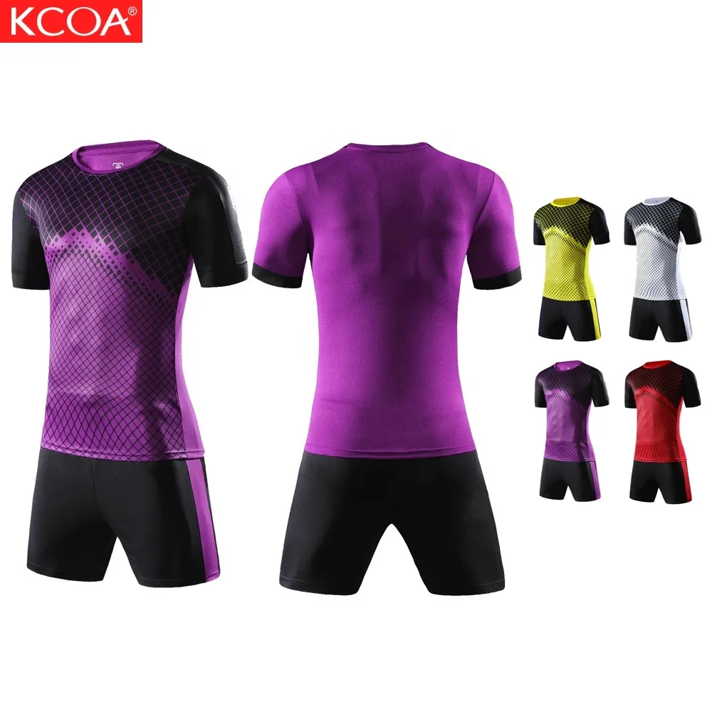 

KCOA Cheap Sublimation Printing Sports Team Football Shirts Custom Soccer Uniforms