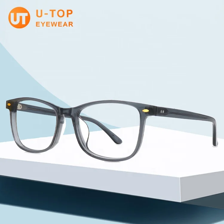 

Utop Eyeglasses Frames Mens Glasses Trendy Designer Acetate Vintage River Eyewear Acetate Optical Frame