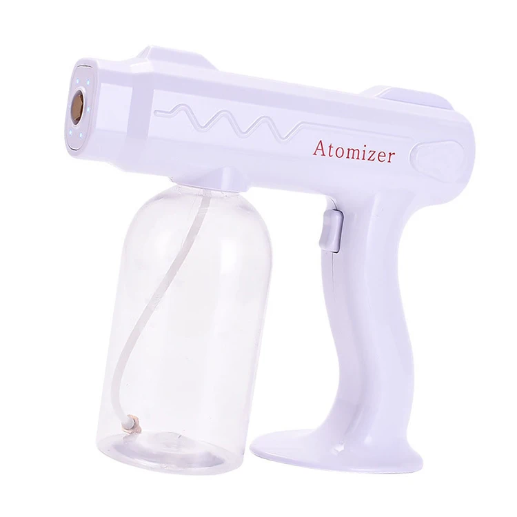 

UK/EU/US Plug 110V/220V Smoke Fogger Pulverizadores Blue Light Fogger Sprayer, White